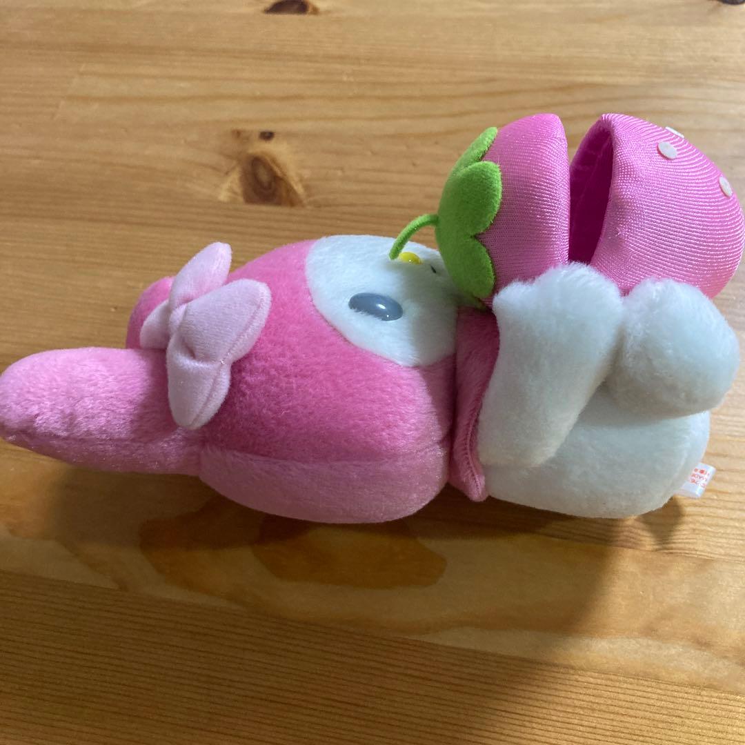 最終お値下げ 新品 2004年発売 サンリオ マイメロ 小物入れ付きぬいぐるみ