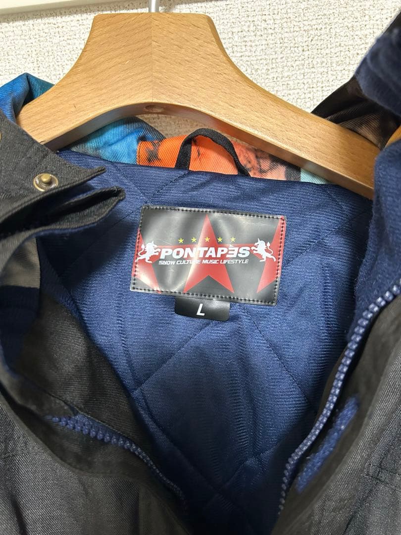 PONTAPES スキー スノーボードウェアセット Lサイズ メンズ