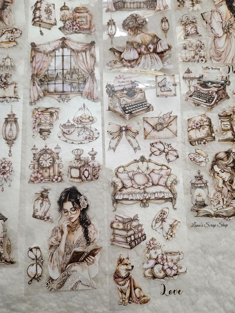 Lana's Scrap Shop 海外マスキングテープ　マステ 【2390】