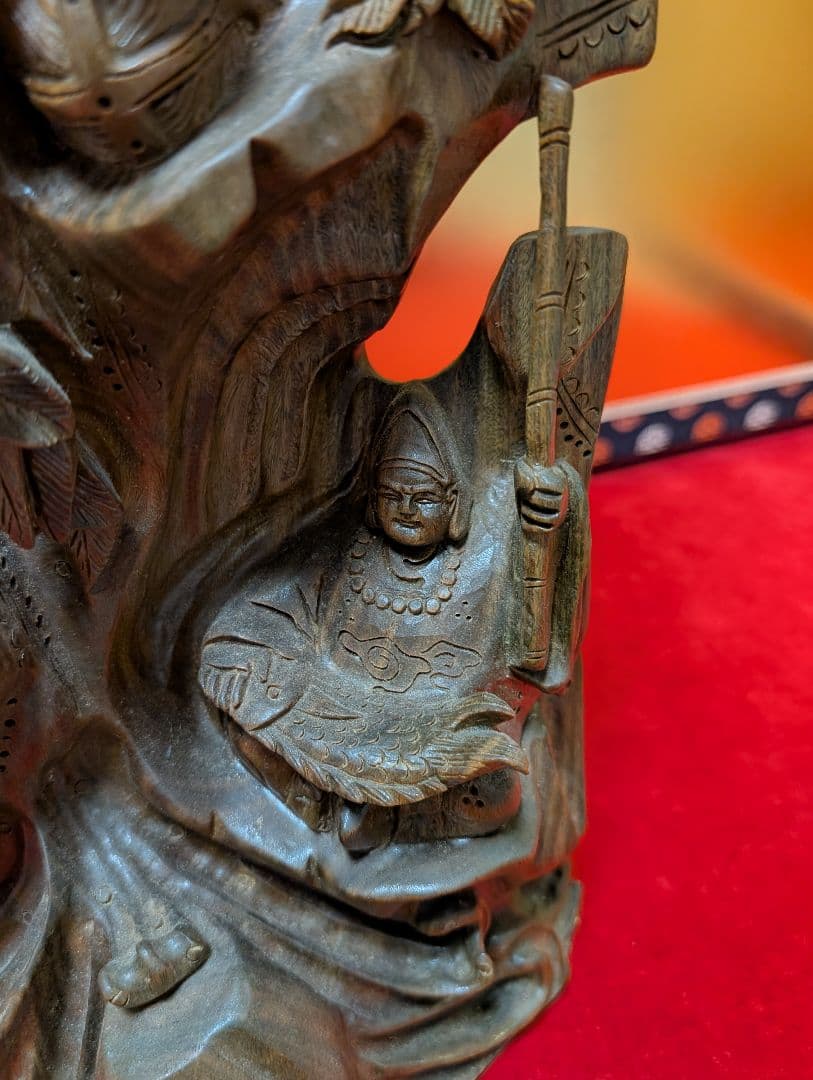 美術品 彫刻 木彫り 七福神