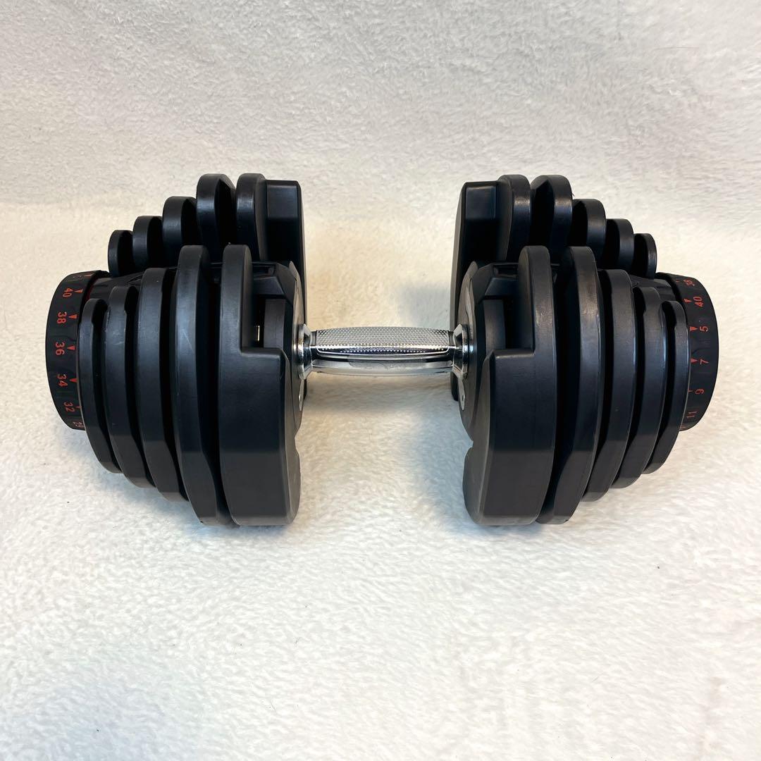 可変式ダンベル アジャスタブルダンベル 5〜40kg 鉄アレイ ダンベル 筋トレ