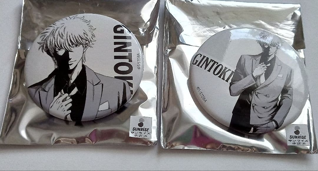 銀魂　坂田銀時　アナグラ　スーツ　ジャンフェス　トレーディング缶バッジ