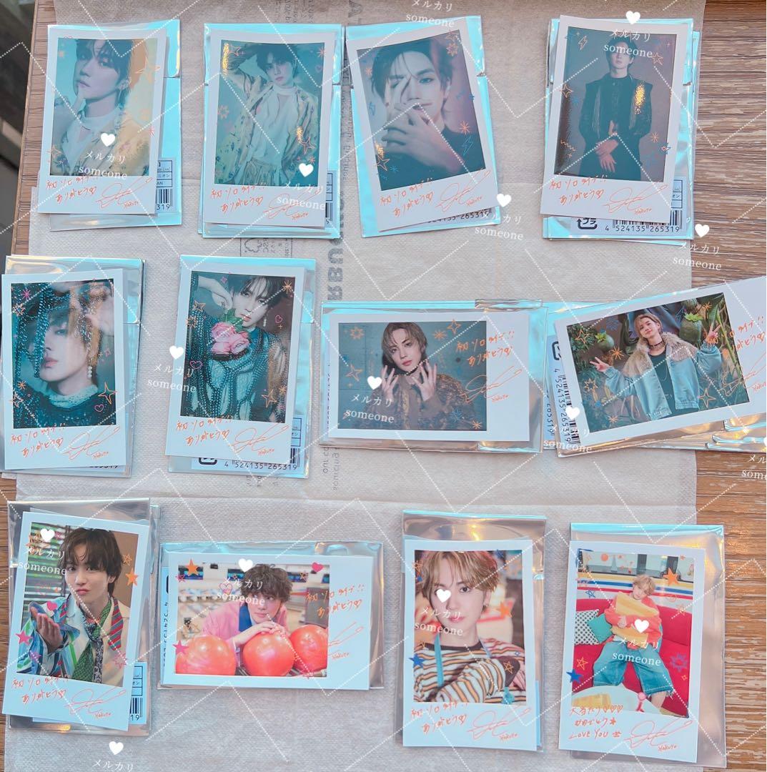 吉野北人 ポラロイド風フォトカード 12枚コンプ シークレット