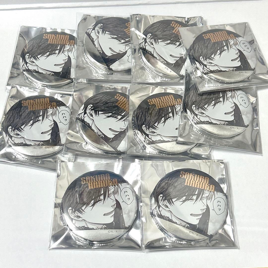 003 桜遥 WIND BREAKER ジュエリー缶バッジ 原作絵 笑顔