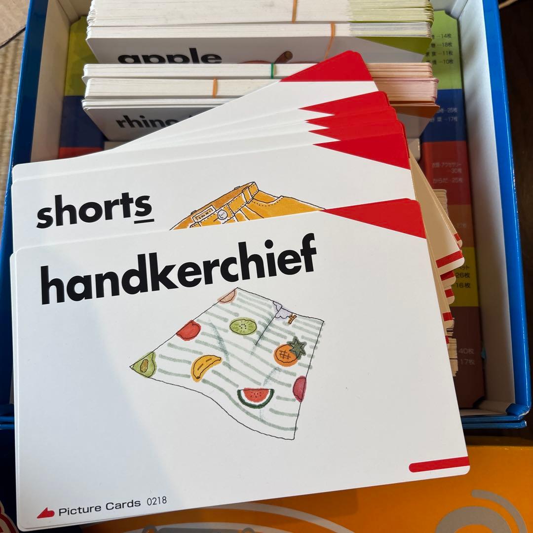 英語　ピクチャーカード＆エッグゴー