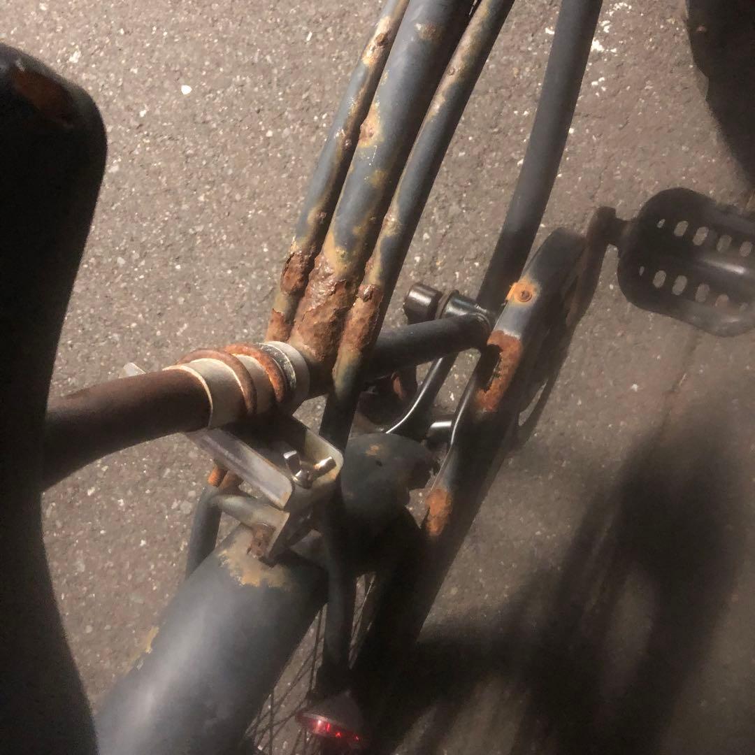 ビーチクルーザー レインボー　レア　チョッパハン風　カスタムベース