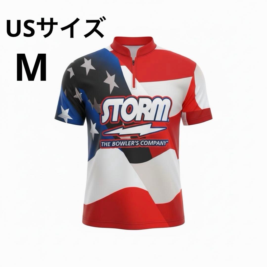 【新品/USサイズM(日本サイズL相当)ストーム ボウリングウェア】