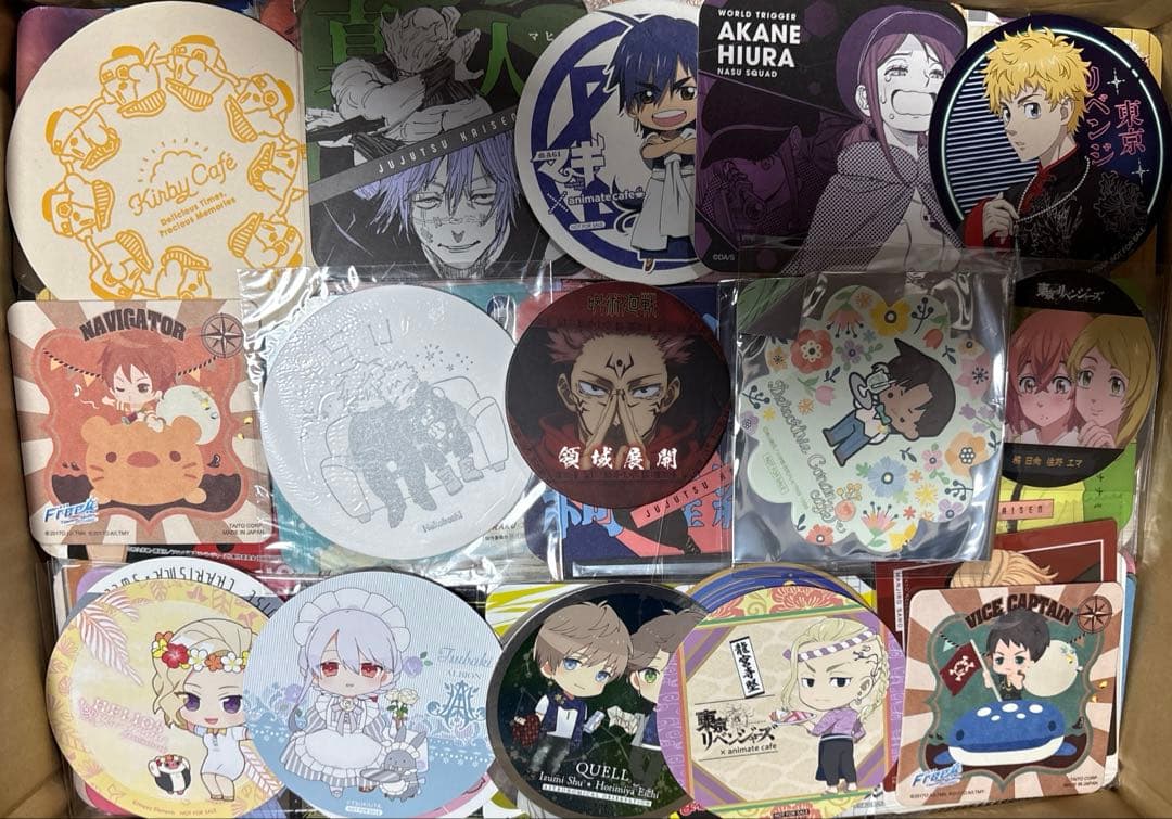 アニメ キャラクターグッズ 紙類 コースターのみ 1350点以上 まとめ売り