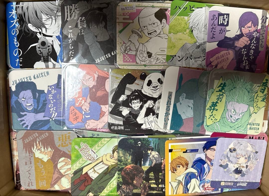 アニメ キャラクターグッズ 紙類 コースターのみ 1350点以上 まとめ売り