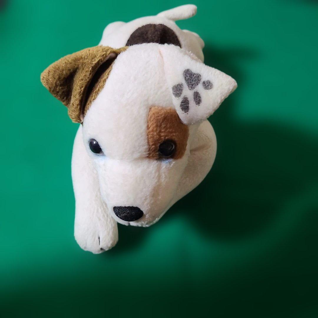 夢みる子犬ウィッシュボーン ぬいぐるみレトロ　ジャックラッセルテリア