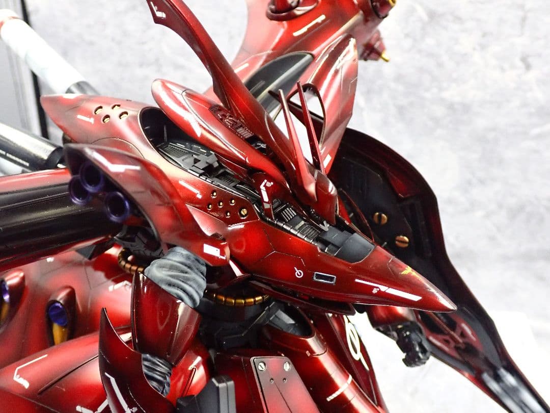 ナイチンゲール 1/144 hguc ガンプラ全塗装 完成品