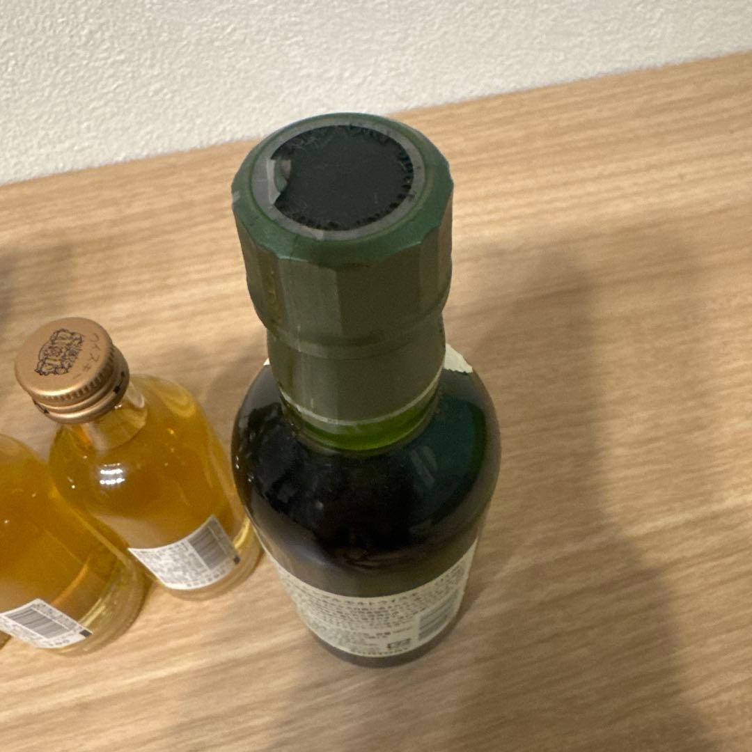 【値下げしました】ミニボトルセット　ウイスキー　白州KAVALAN 竹鶴　余市