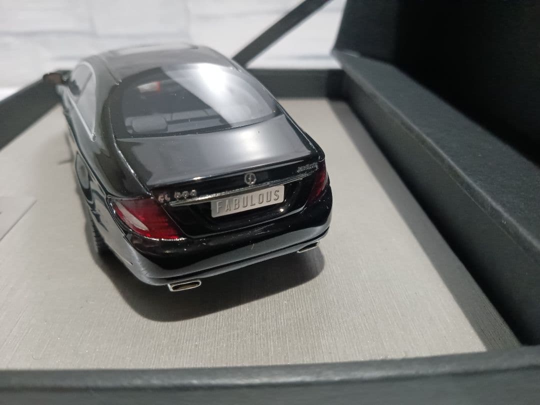 1/43 ベンツ　ファブレス　CL600 CLクラス　ミニカー　ブラック