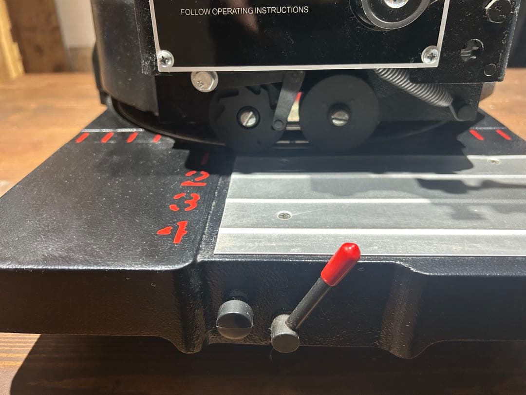 MARSH社製 ステンシルマシン 3/4インチ ブラック 美品 世田谷ベース