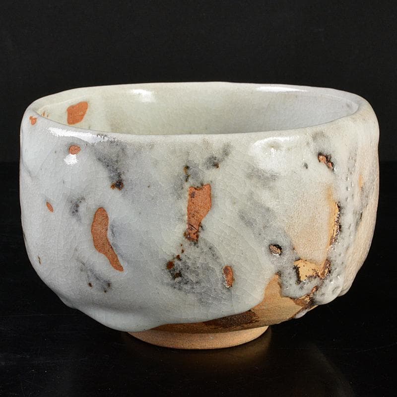 茶道具　志野茶碗　壷中庵極め箱　V　R5879