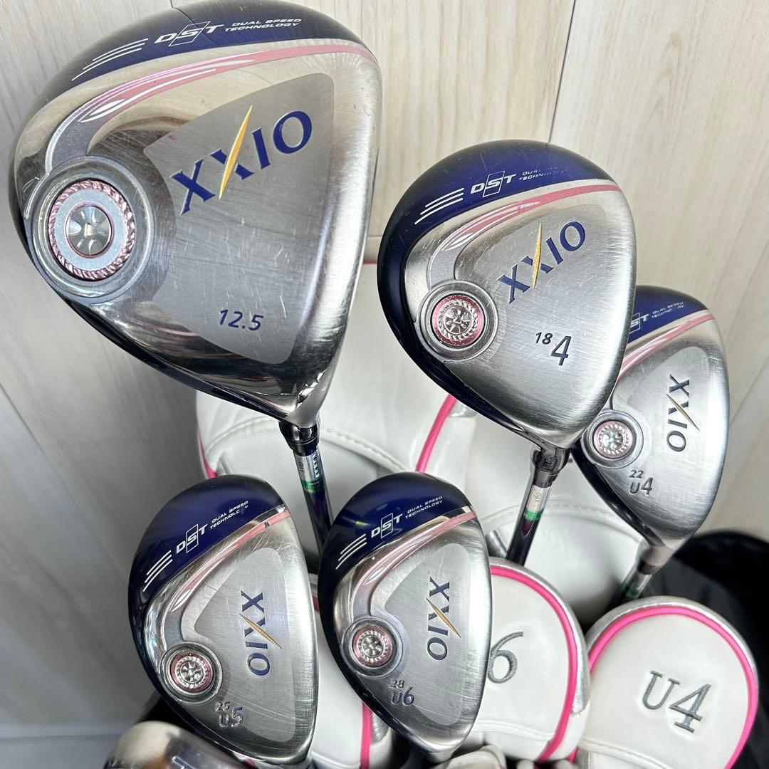 【レディース右】ゼクシオ 超豪華ゴルフセット MP900 12本　女性用