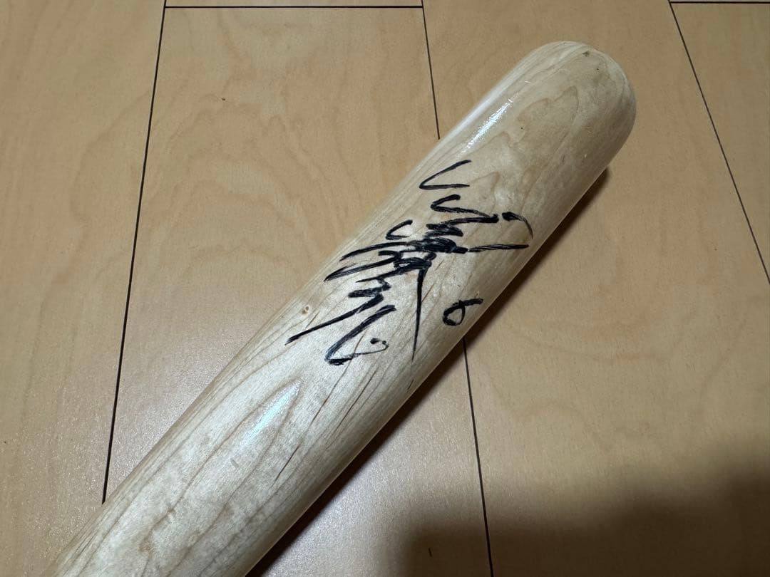 阪神金本知憲直筆サイン入りバット