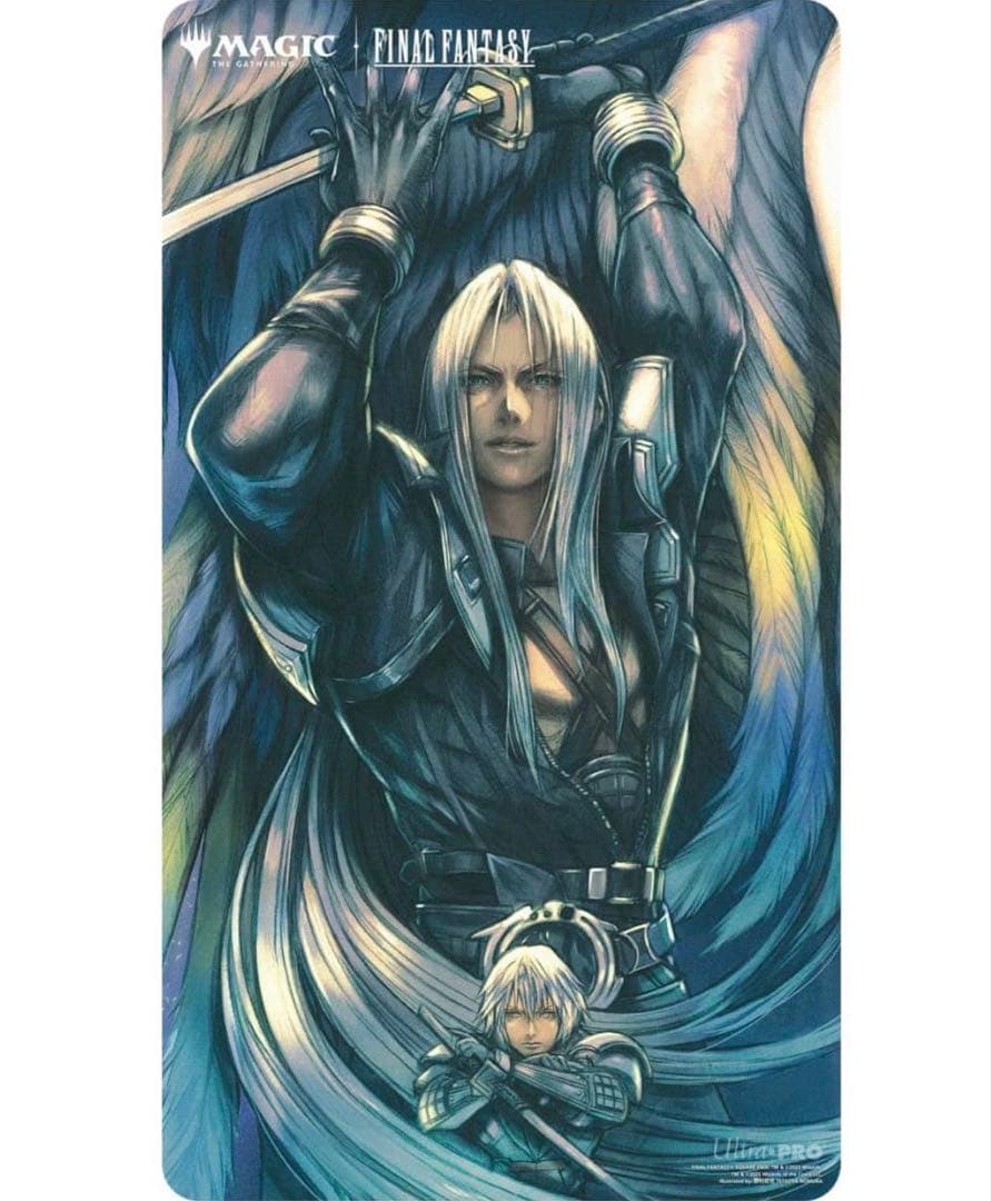 【新品】MTG×FF威名のソルジャー、セフィロス ウルトラプロ 両面プレイマット