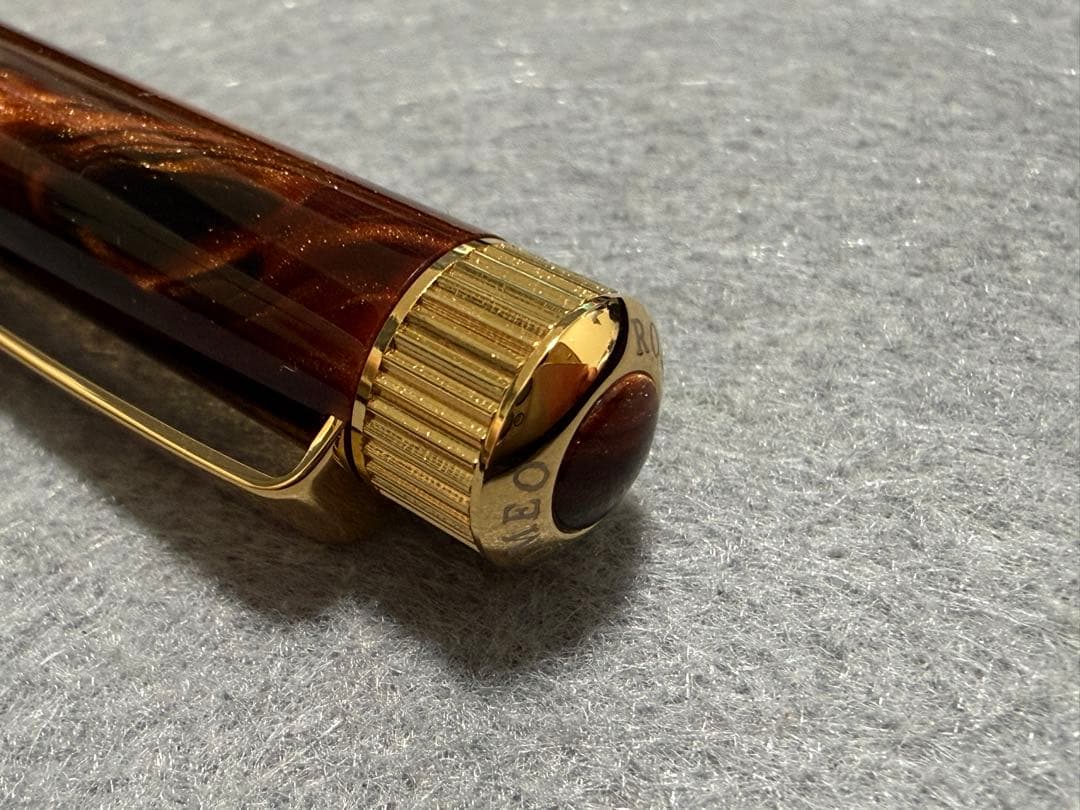 伊東屋 Romeo No.3 ロメオ No.3 オーリックアンバー 細軸