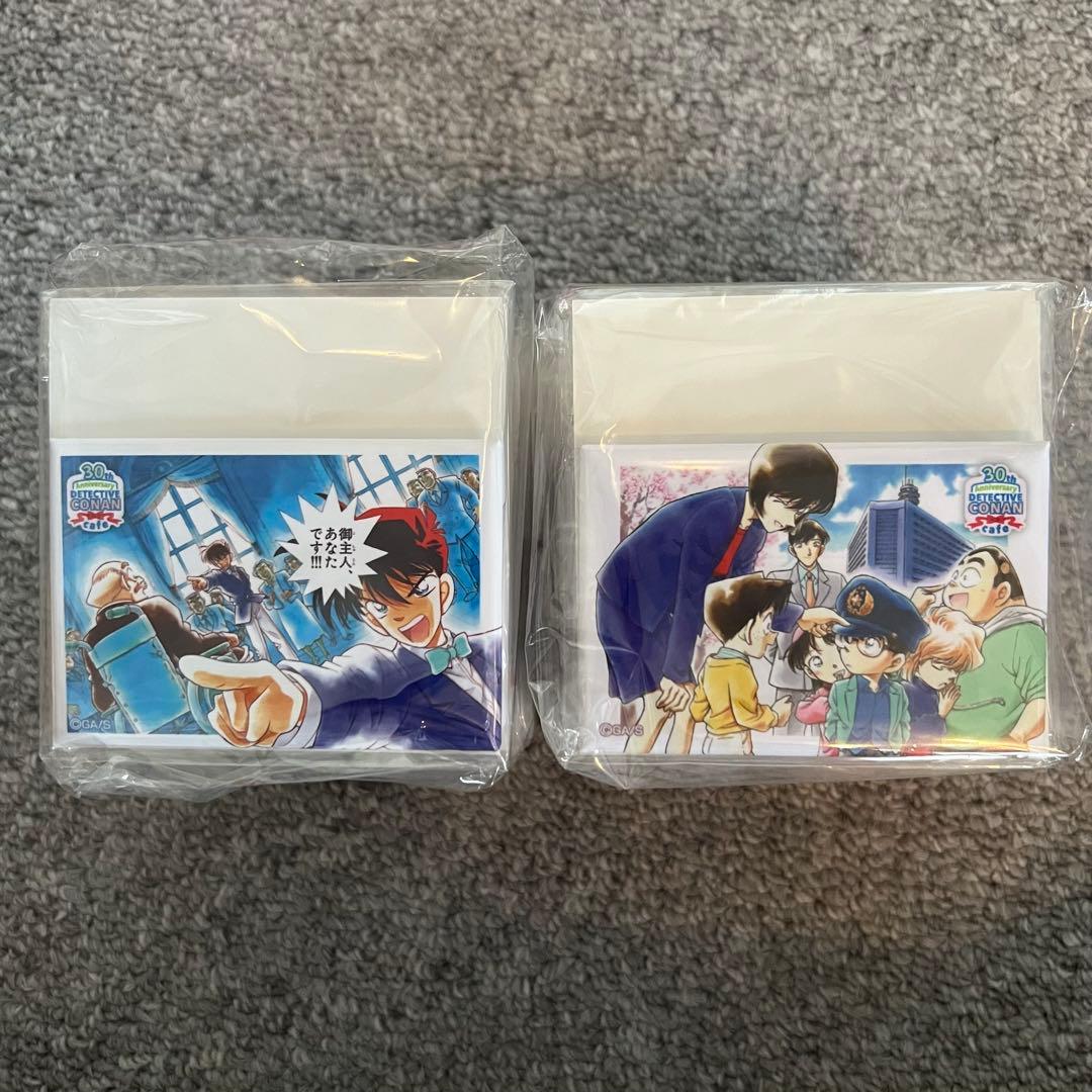 名探偵コナン連載30周年記念カフェ限定 スクエアバッジAB 全種コンプリート
