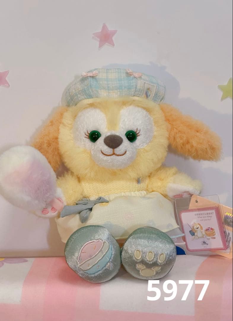 専用　お顔厳選　上海ディズニー　カラフル　リーナベル　ぬいぐるみss0397