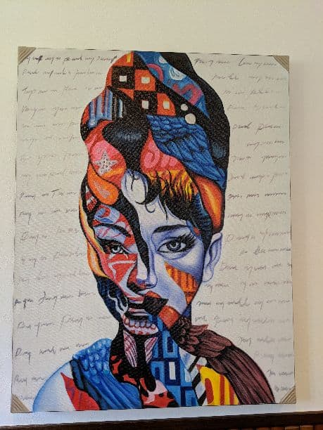 バリ島　絵画　スタイリッシュ