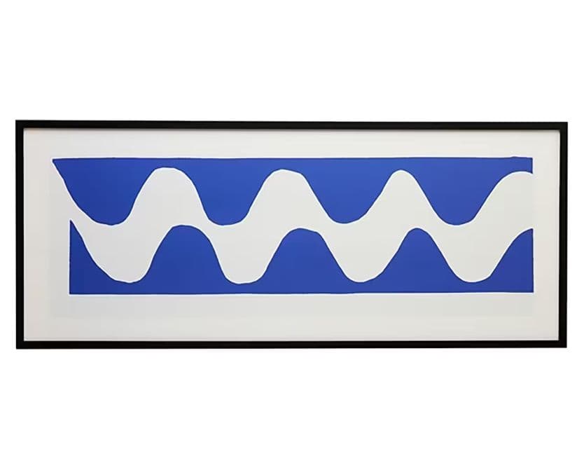 無印良品　［ＩＤＥＥ］アートポスター　マチス　２６５　黒色額