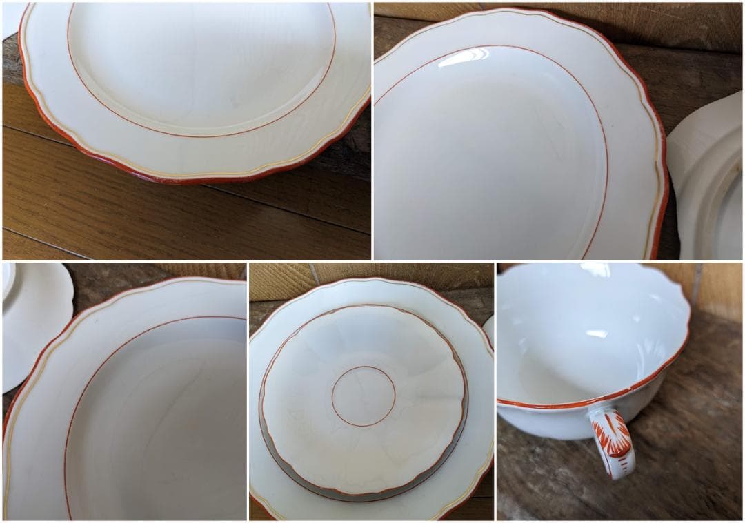 マイセン　ビンテージ　お皿2枚とカップ＆ソーサー　お皿1枚割れ有り　S17