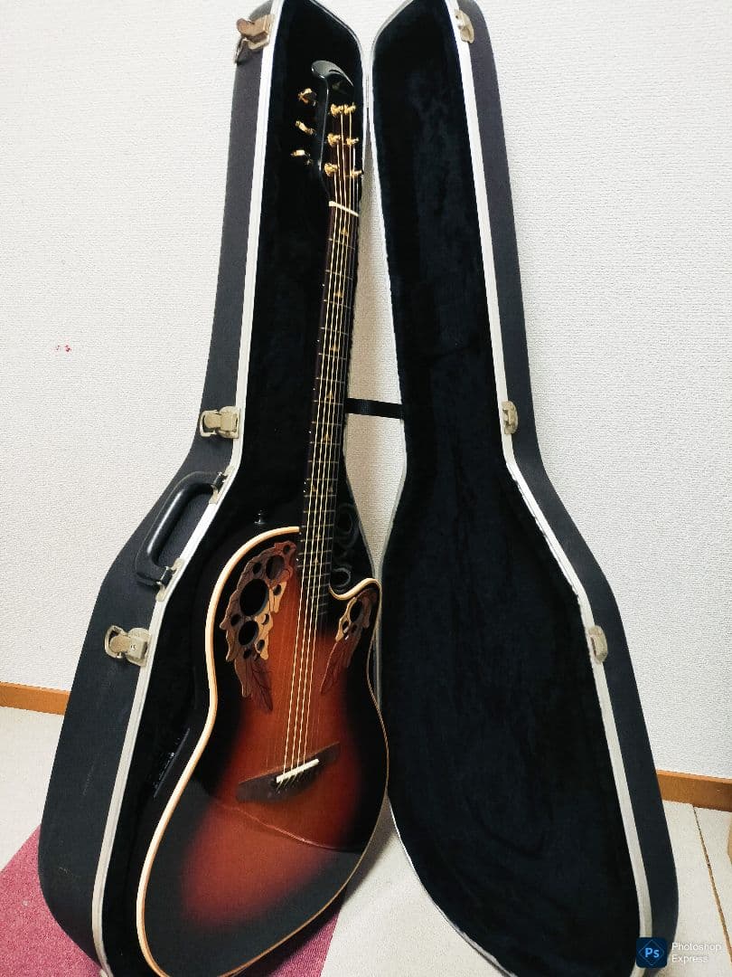 【本日限定特価】Ovation Elite1768 エレアコ　純正ハードケース付