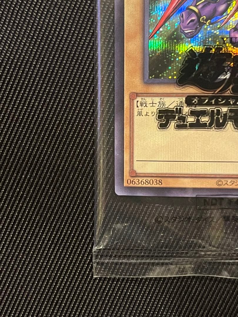 遊戯王　暗黒騎士ガイア　ブルシク　ブルーシークレット　未開封