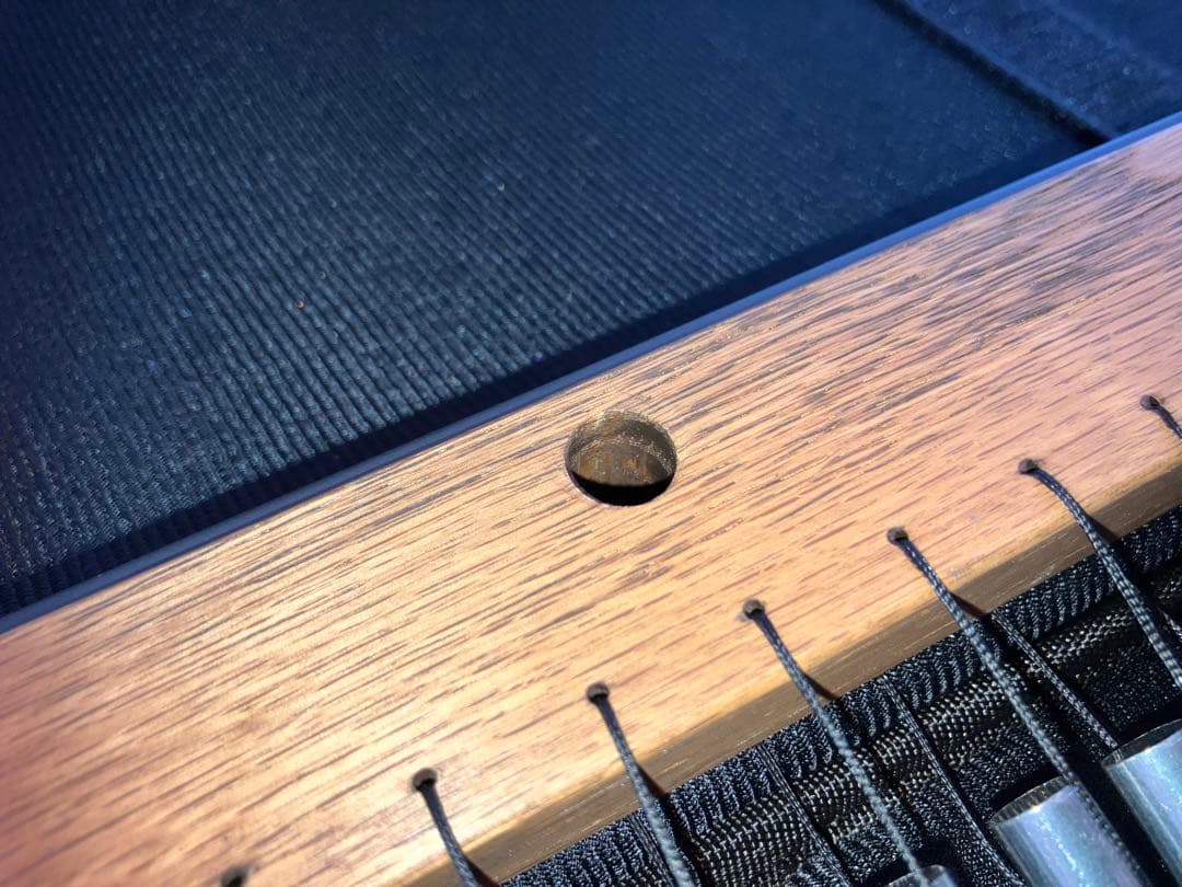 TREEWORKSウインドチャイム 34本 木製フレーム ダンパー付き