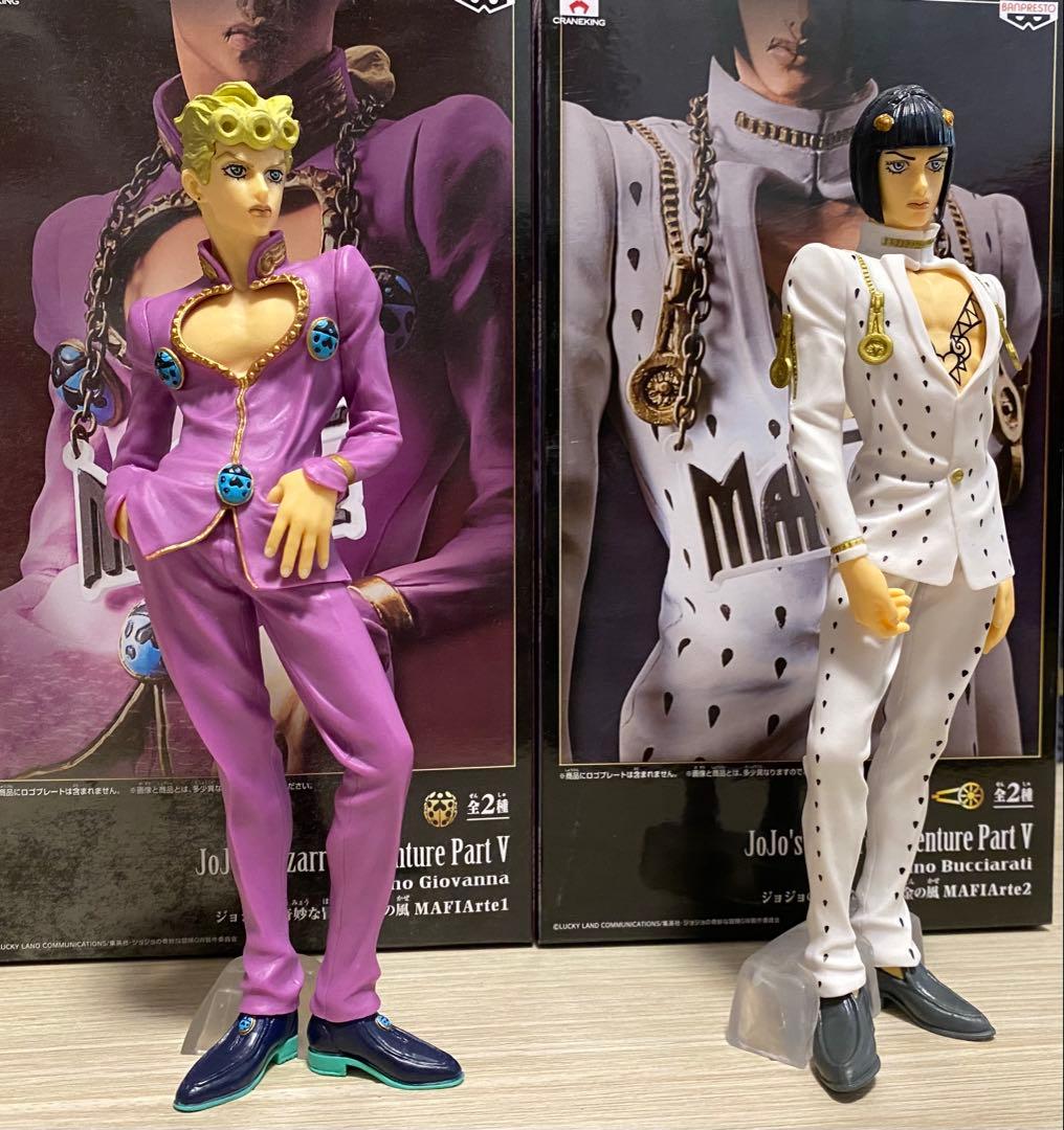 ジョジョの奇妙な冒険　MAFIArte　マフィアルテ　フィギュア　全7種