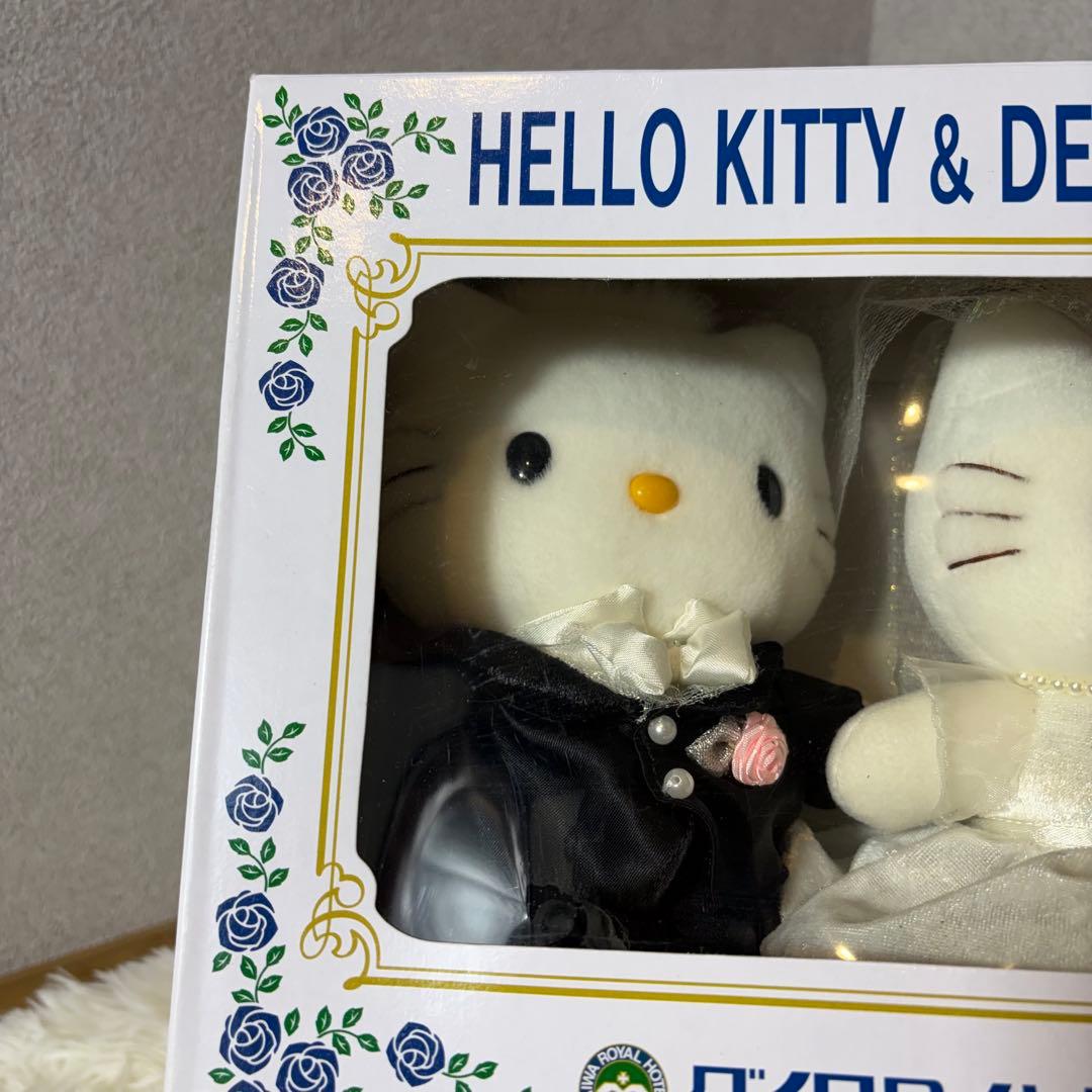 【極美品】ハローキティ ダニエル 結婚式 ぬいぐるみ ダイワロイヤルホテルズ