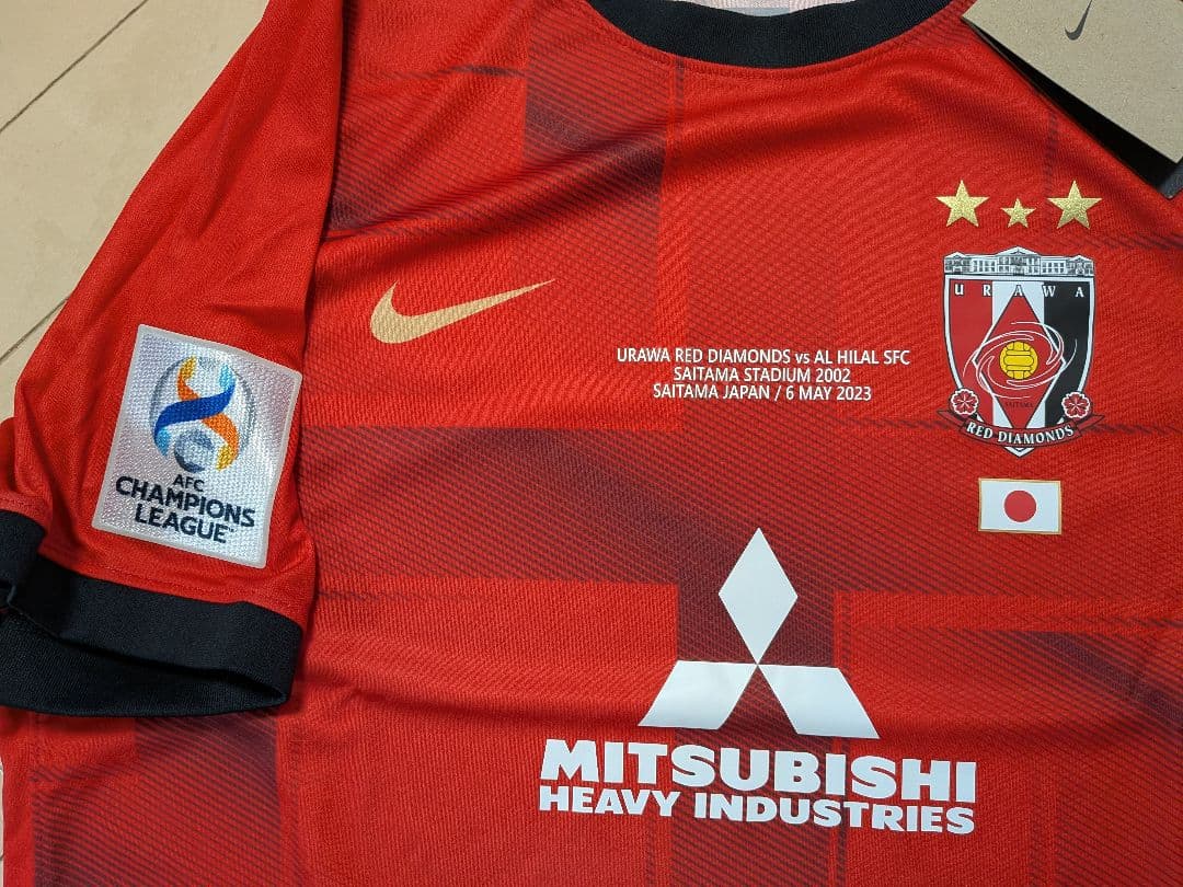 【 NIKE 浦和レッズ 】タグ付き未使用 2022 ACL final