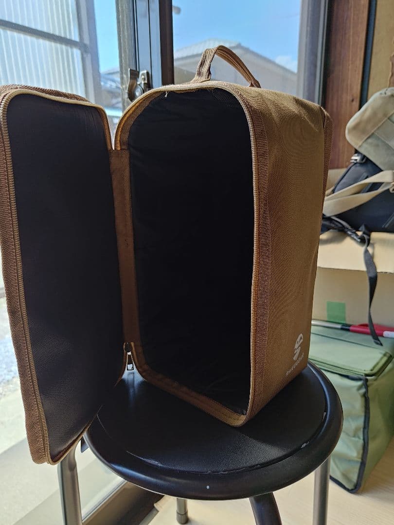 コールマン 286Aカスタム ガスランタン 赤緑