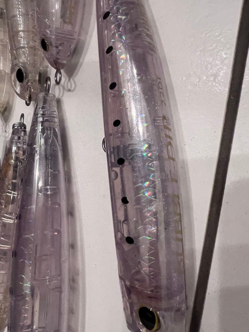 シマノ別注ヒラマサなど各種、マリアラピード　クリアカラーセット