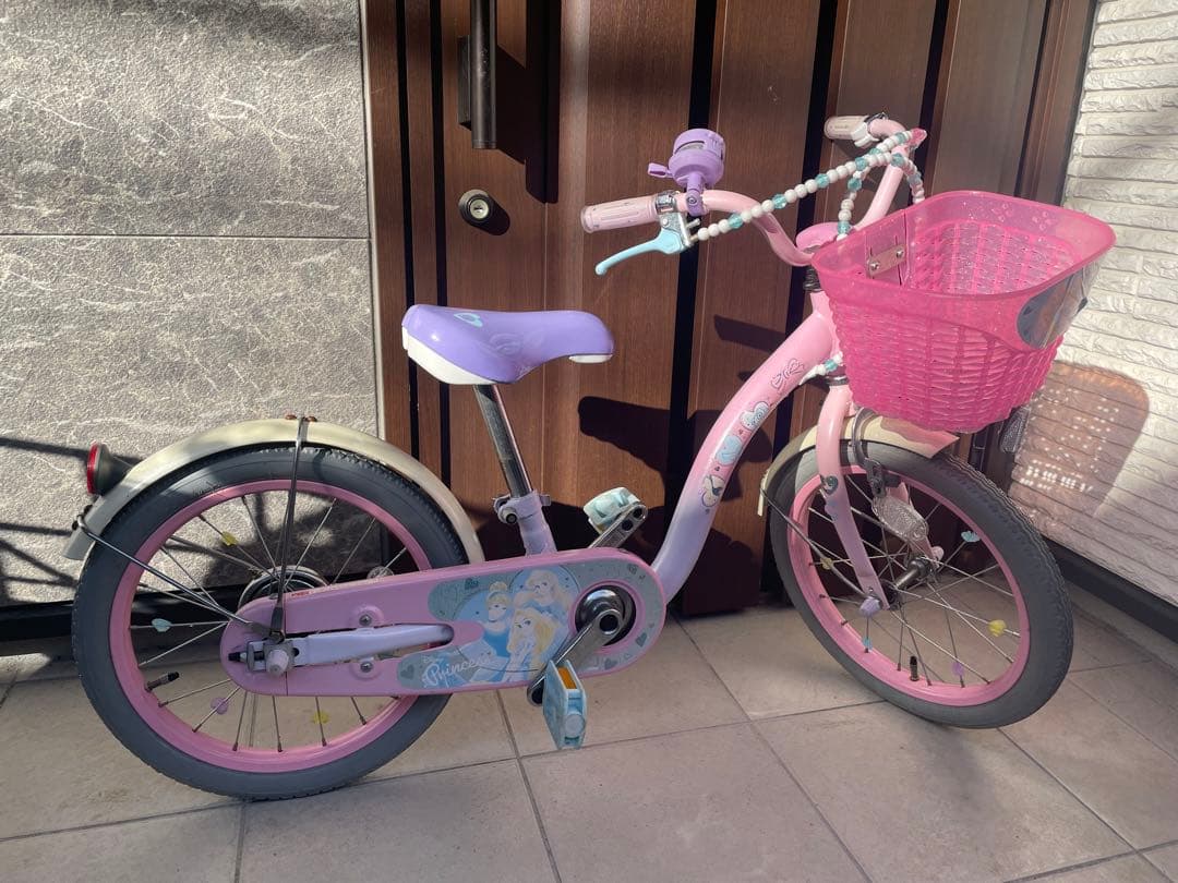 値下げ⭐︎女の子自転車　16 プリンセスゆめらぶ