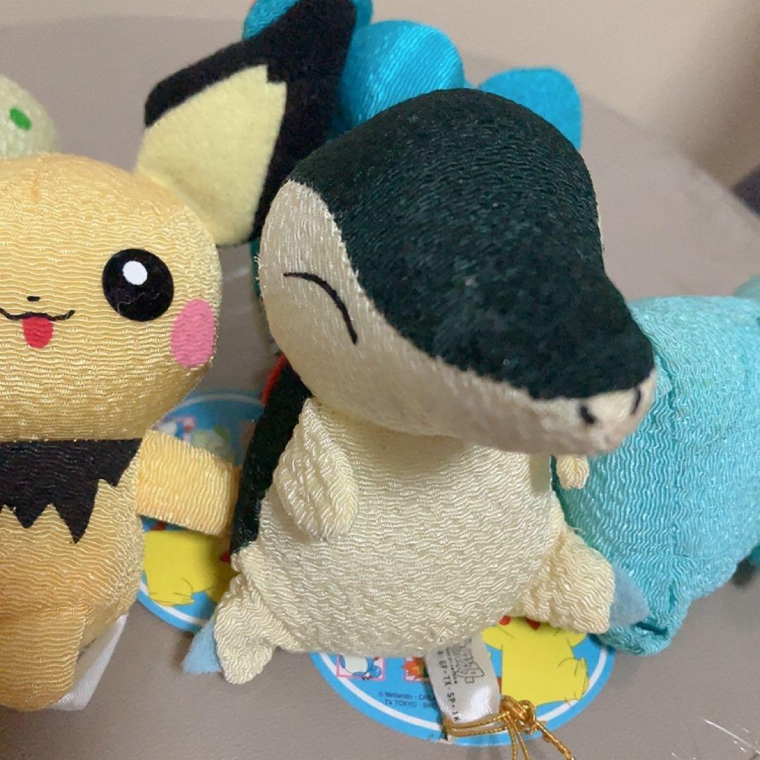 激レア　ちりめんお手玉　マスコット　ぬいぐるみ　ピチュー　御三家