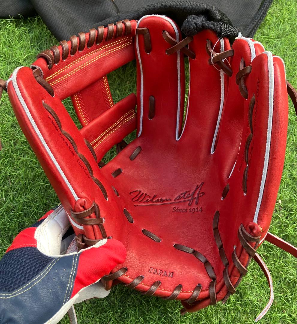 新品未使用袋付き　コユニ　ウィルソンスタッフ　硬式　内野　日本製　グローブ