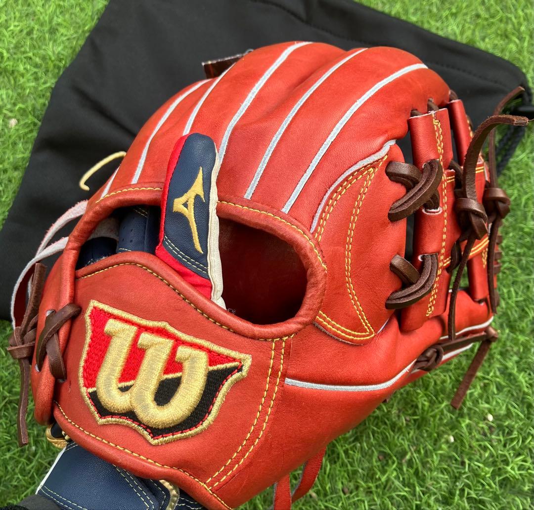 新品未使用袋付き　コユニ　ウィルソンスタッフ　硬式　内野　日本製　グローブ