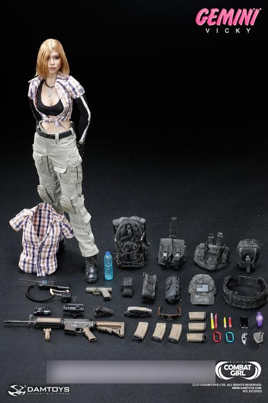 DAMTOYS 1/6 アクションフィギュア ジェミニ ヴィッキー VICKY