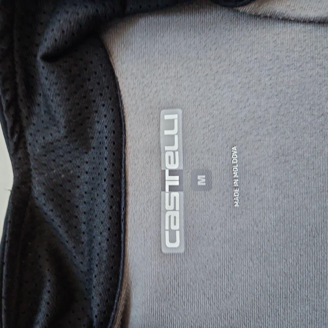 GCN CASTELLI サイクルジャケットサイズM アームカバー付き