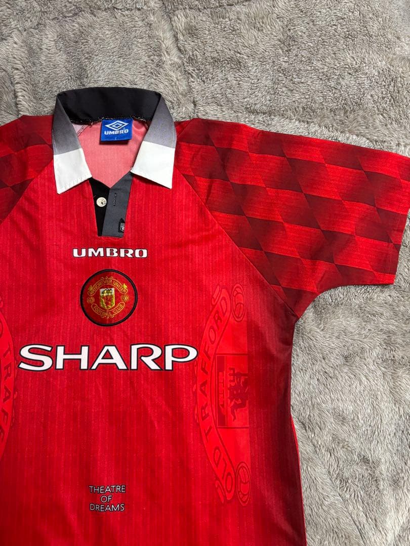 UMBRO 英国製 マンチェスターユナイテッド96-98 ユニフォーム レプリカ
