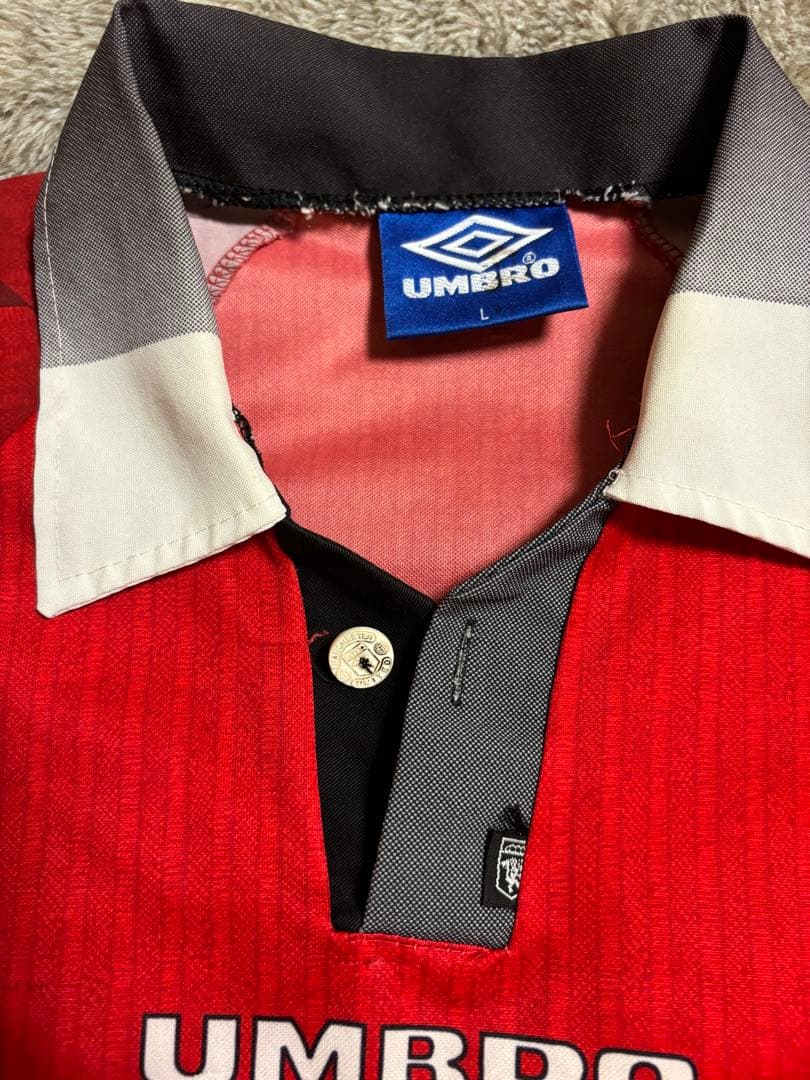 UMBRO 英国製 マンチェスターユナイテッド96-98 ユニフォーム レプリカ
