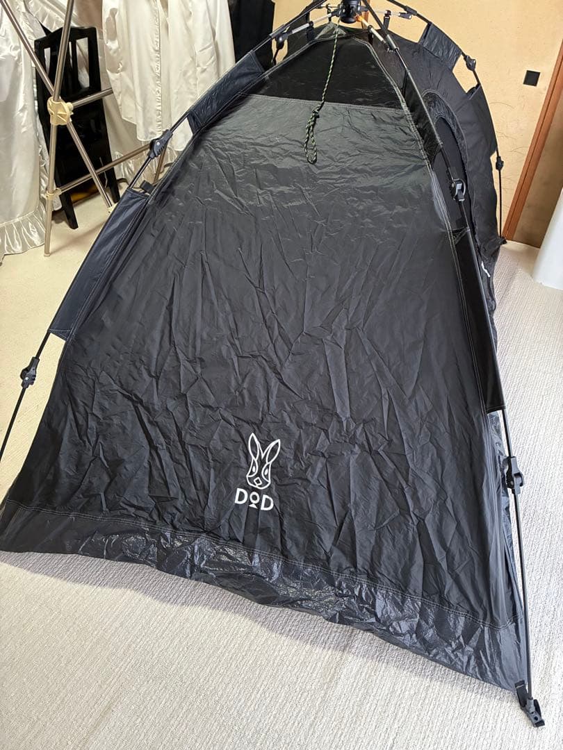 DOD ONE TOUCH TENT ブラック 2人用