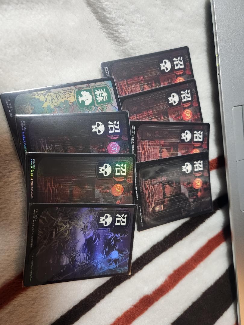 MTG☆浮世絵土地☆10種☆foil nonfoil込み80枚