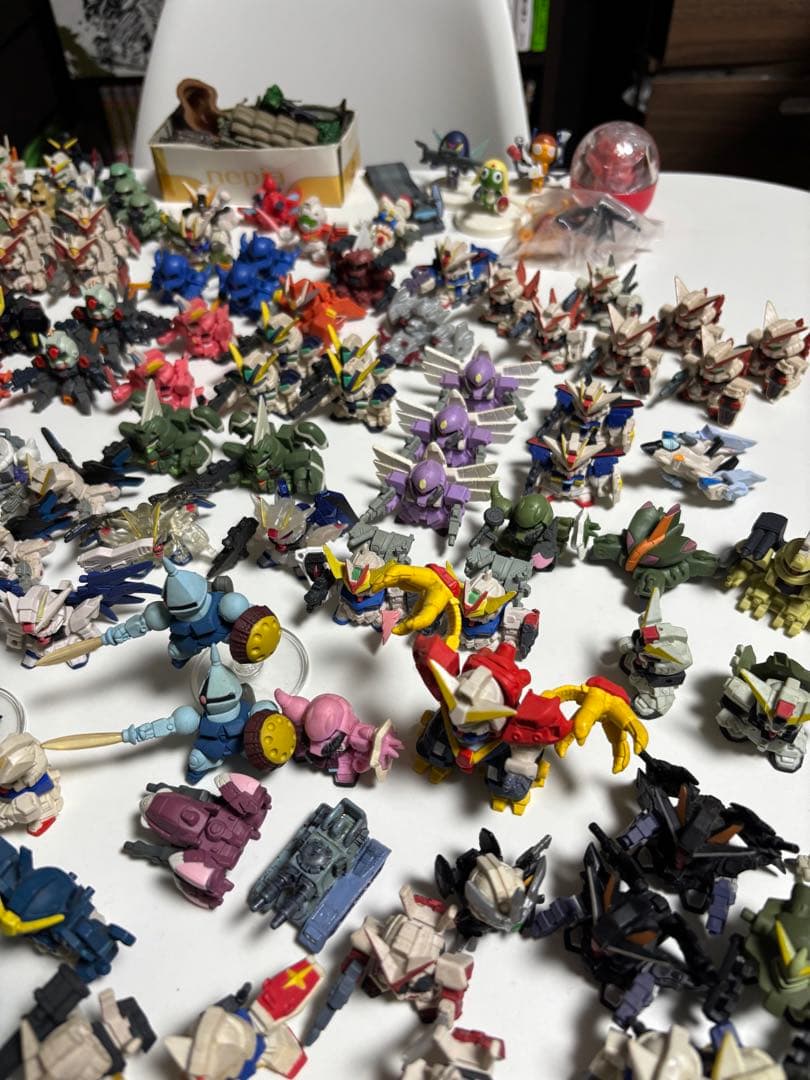 SDガンダムフルカラー&SDホワイトベース 大量セット フィギュア