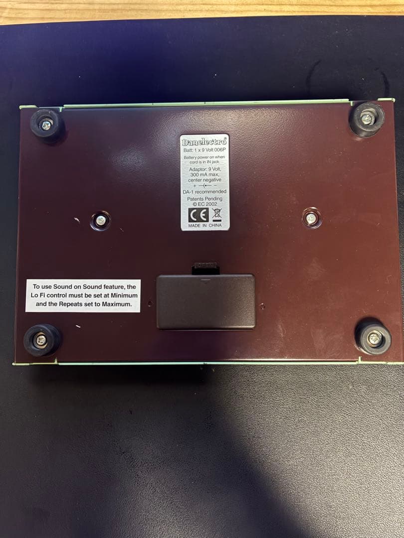 ダンエレクトロ　Danelectro Reel Echo ギターエフェクター