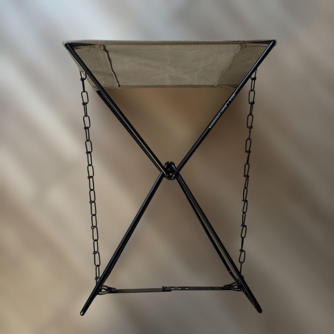 テーブル・チェア・ハンモック Wanderout Universal Stand & stool Black