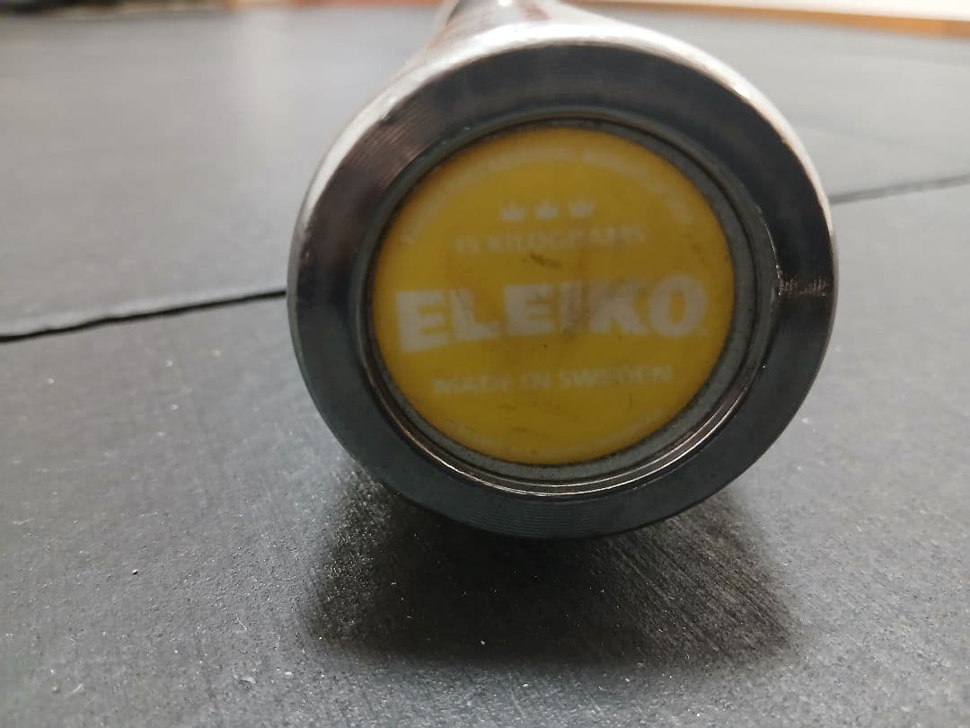 ELEIKO ウェイトリフティング コンペティションバー 15kg IWF公認品